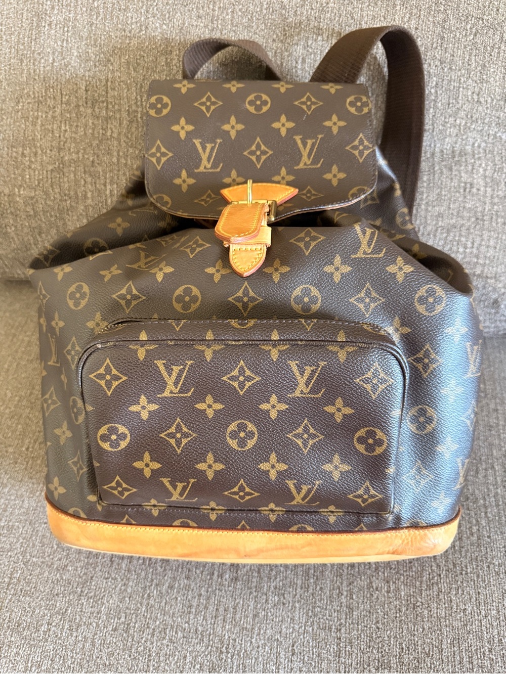 Louis Vuitton Brown Monogram GM Backpack